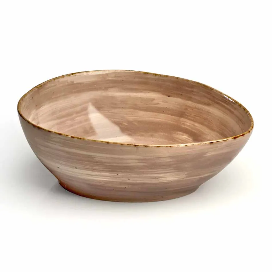 Service 12 Rechteckige und runde Farbtafeln Modernes Design in Steinzeug - Simba Viadurini