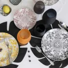 Rot- oder Weißweinbecher Set aus farbigem Glas, 12 Stück - Rand Viadurini