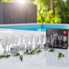 18-teiliges Kristallglas-Set Made in Italy - Luxuryglass25 Viadurini