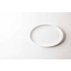 Weißes Porzellan Servierset Ovaler Teller und Schüssel 10 Stück - Romilda Viadurini