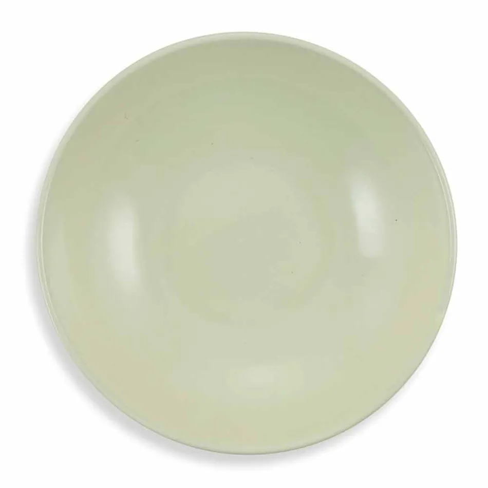 Blau gefärbtes Porzellangeschirr Set 18 Stück - Eivissa Viadurini