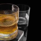 6-teiliges Luxus-Design Ökologisches Kristall-Whisky-Set - Taktil Viadurini