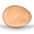 12 Stück Vorspeisenteller Service in farbigem Steinzeug von modernem Design - Simba Viadurini