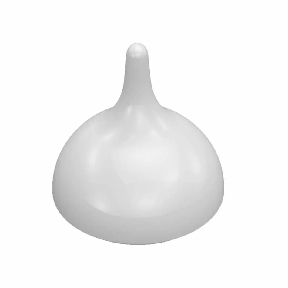 Modernes Design Porzellan Aperitif Teller Set 8 Stück - Galatino Viadurini