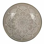 Geschirrservice in Hartdolomitgrau, Hellblau oder Blau 18 Stück - Arabisch Viadurini