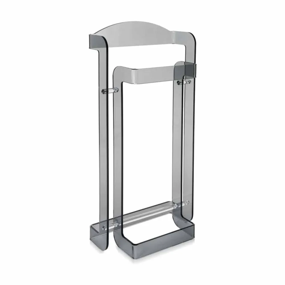 Moderner Design-Diener in Mose Plexiglas, hergestellt in Italien Viadurini