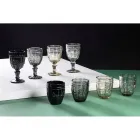 12er Set Glaskelche 265 ml mit Arabesken-Dekor - Arabisch Viadurini