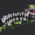 Set mit 18 Luxus-Kristallgläsern - Luxuryglass25 Viadurini