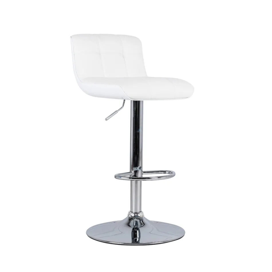 Set aus 2 gepolsterten Designerhockern der Marke Ida, höhenverstellbar Viadurini