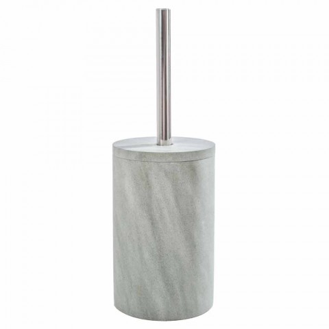 Design Badaccessoires in grauem Stein Montale gesetzt