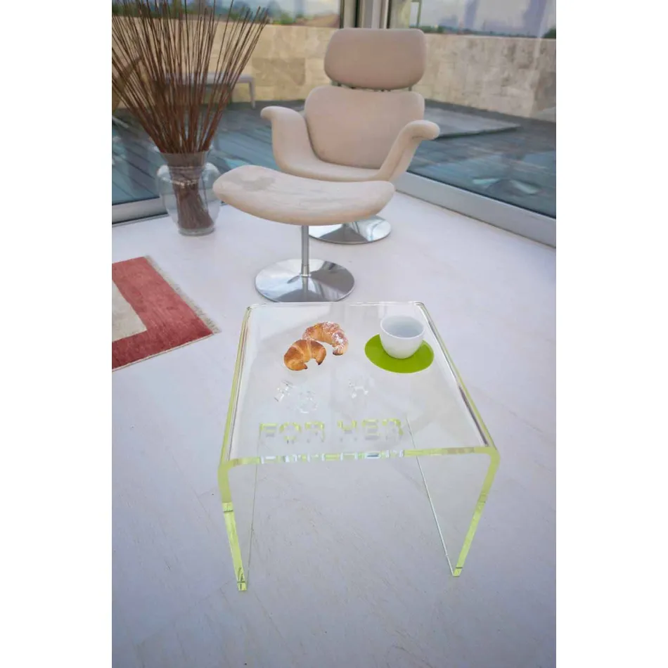 Modernes Design Nachttische aus Methacrylat Made in Italy - Leielui Viadurini