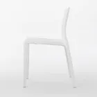 Set mit 4 Außen- und Innenstühlen aus Polypropylen in verschiedenen Farben – gebaut Viadurini