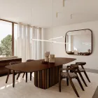Set aus 4 modernen Stühlen aus hochwertigem Massivholz, hergestellt in Italien - Vela Viadurini