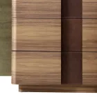 Moderner kleiner Schrank aus Massivholz Grilli York in Italien hergestellt  Viadurini