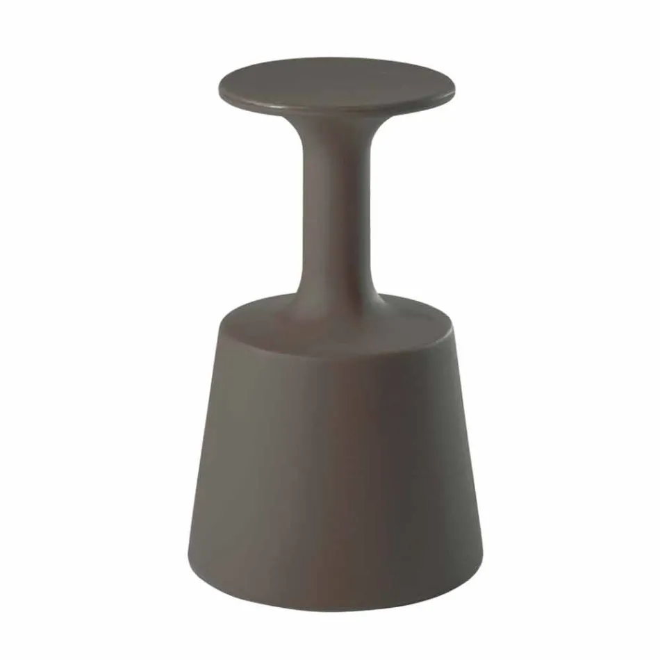 Hoher farbiger Barhocker Modern Slide Drink in Italien hergestellt Viadurini