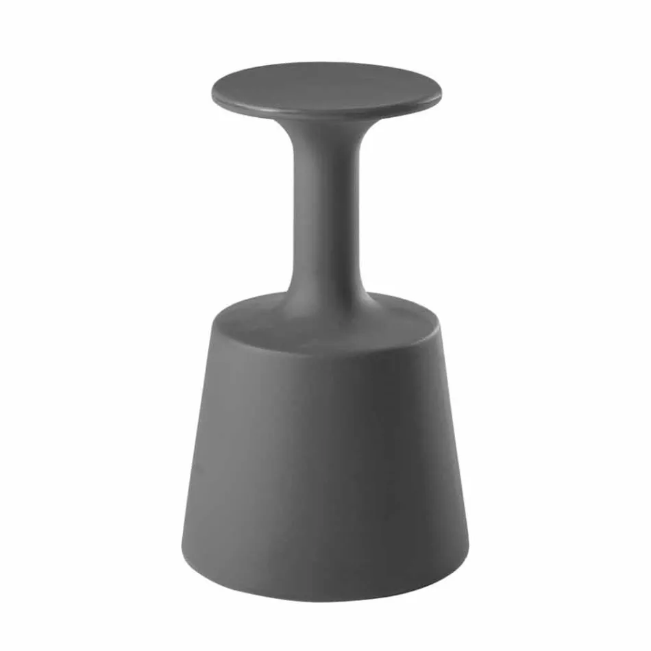 Hoher farbiger Barhocker Modern Slide Drink in Italien hergestellt Viadurini