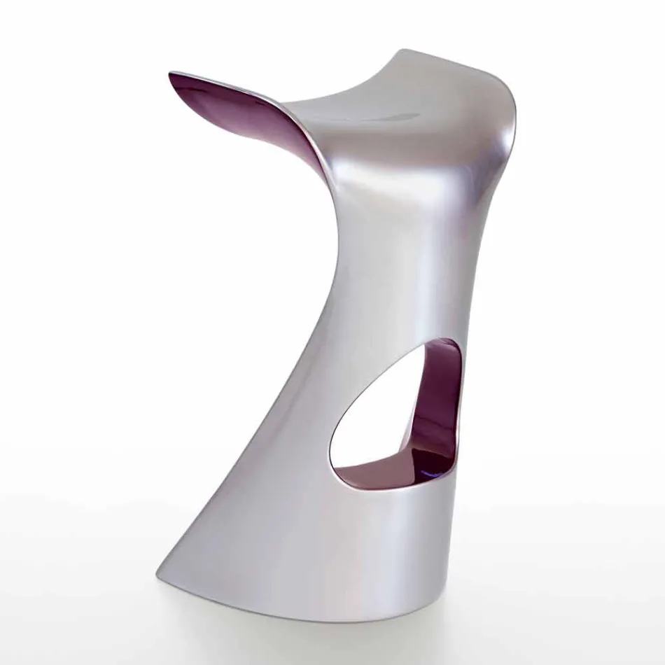 Moderner High Design Hocker aus Polyethylen - Koncord Next by Slide Viadurini
