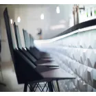 Faz by Vondom Außenhocker H 111 cm aus Polypropylen und Stahl Viadurini