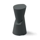 Außenhocker aus Polyethylen 7 Farben Made in Italy - Creme Viadurini