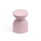 Wohnzimmerhocker aus Polyethylen in verschiedenen Farben - Loopy Viadurini