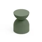 Wohnzimmerhocker aus Polyethylen in verschiedenen Farben - Loopy Viadurini