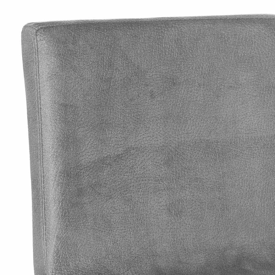 Drehhocker mit moderner Rückenlehne Gord, H 113 cm Viadurini