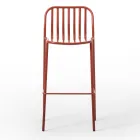 Stapelbarer Outdoor-Hocker aus Metall Made in Italy 2 Stück - Simply Viadurini