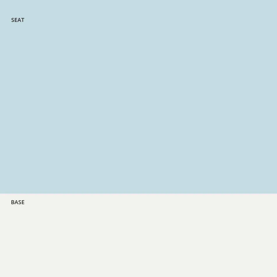 Stapelbarer Hocker aus Metall und Polypropylen Hergestellt in Italien, 2 Stück - Charla Viadurini