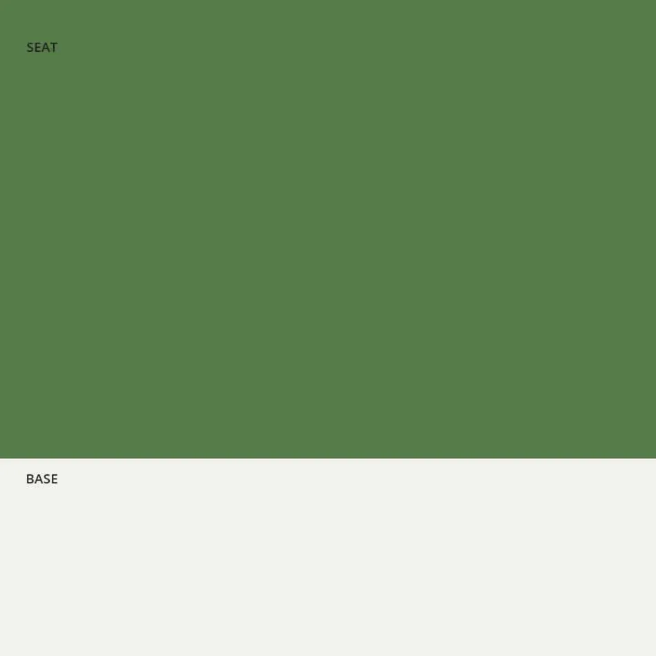 Stapelbarer Hocker aus Metall und Polypropylen Hergestellt in Italien, 2 Stück - Charla Viadurini