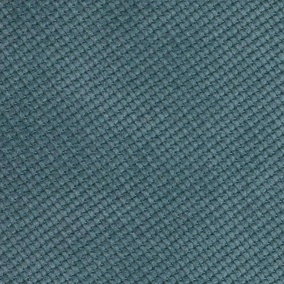 Hocker aus Stoff und anthrazitfarbenem Metalldesign Made in Italy - Nautilus Viadurini