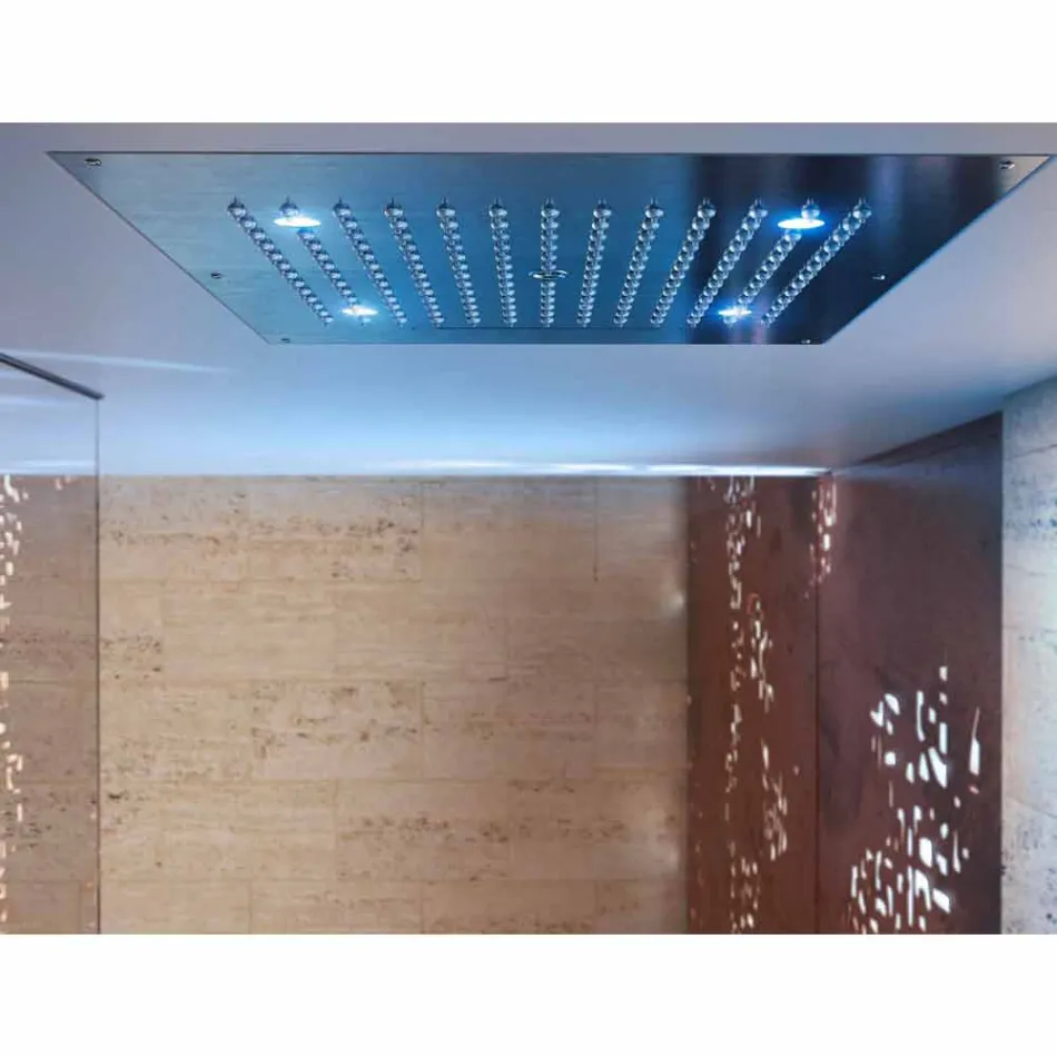 Duschkopf mit Farbtherapie zwei modernen Design Traum Jets Viadurini