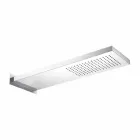 Stahlduschkopf mit Regenstrahl Made in Italy - Nairobi Viadurini