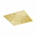 Stahlduschkopf mit Regenstrahl und Verneblern Made in Italy - Selmo Viadurini