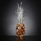 Dekoratives ananasförmiges Kristallornament Made in Italy - Ananas Viadurini