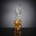 Dekoratives ananasförmiges Kristallornament Made in Italy - Ananas Viadurini