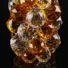 Dekoratives ananasförmiges Kristallornament Made in Italy - Ananas Viadurini