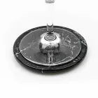 Moderne Untersetzer aus farbigem Marmor Made in Italy, 2 Stück - Nessa Viadurini