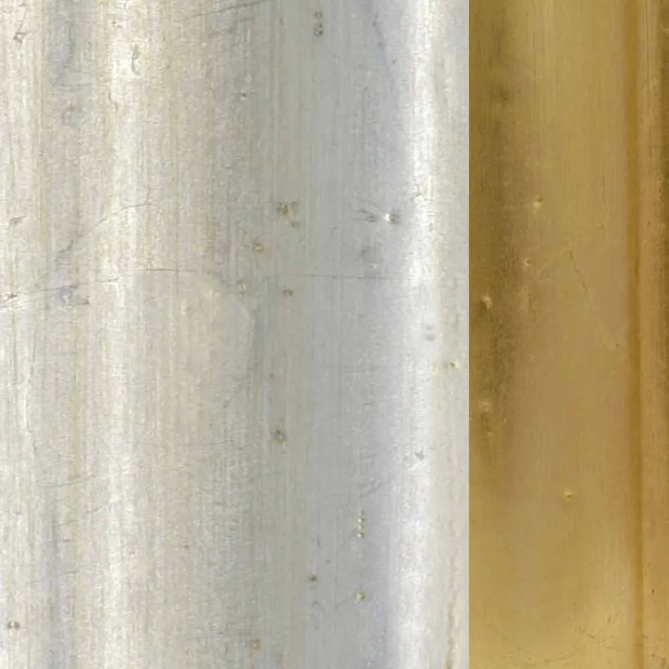 Wandspiegel, Holzkonsole und handgefertigtes Klavier in Italien Giacomo Viadurini