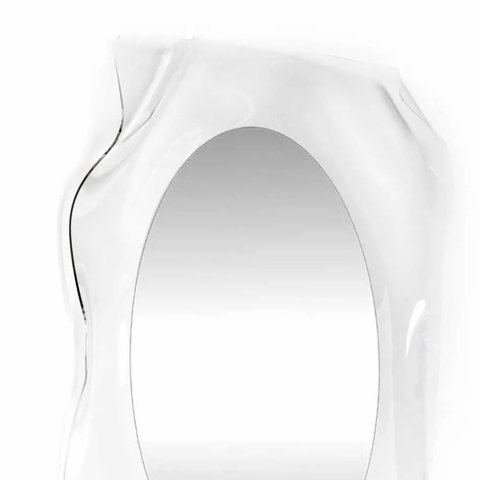 Modernes Design transparenter Wandspiegel Diva, made in Italy Viadurini