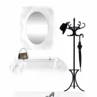 Modernes Design transparenter Wandspiegel Diva, made in Italy Viadurini