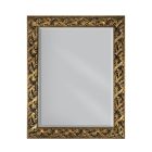 Spiegel mit geschliffenem Spiegel und Blattgoldrahmen, hergestellt in Italien – Tane Viadurini