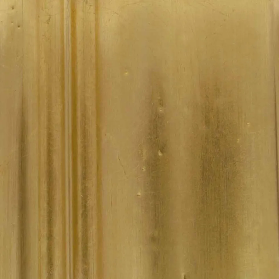 Silberner Wandspiegel, Gold aus Holz handgefertigt in Italien Samuele Viadurini