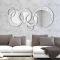 Wandspiegel in modernem Design Circles von Viadurini Decor