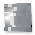 Modernes Design Wandspiegel aus Glas und Metall Made in Italy - Pallino