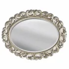 Moderner handgemachter Tannenholz-Wandspiegel hergestellt in Italien Dario Viadurini