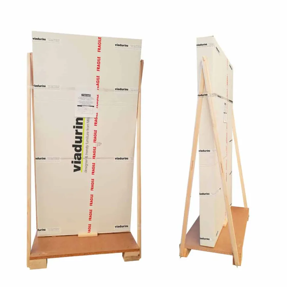 Kleiner enttäuschter Petunia Wandspiegel Viadurini