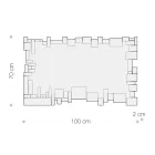 Rechteckiger Wandspiegel mit geformtem Glasrahmen - Norbo Viadurini