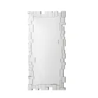 Rechteckiger Wandspiegel mit geformtem Glasrahmen - Norbo Viadurini