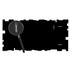 Rechteckiger Wandspiegel mit geformtem Glasrahmen - Norbo Viadurini