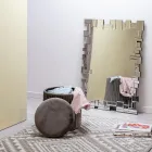 Rechteckiger Wandspiegel mit geformtem Glasrahmen - Norbo Viadurini